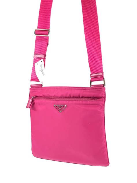 prada pink crossbody|prada crossbody bag nylon sale.